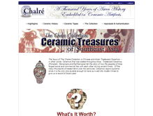 Tablet Screenshot of ceramics.chalre.com